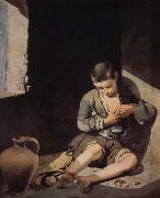 Bartolome Esteban Murillo Small beggar oil on canvas